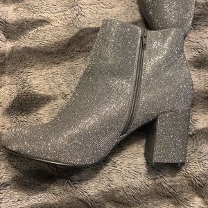 COPY - Glitter heeled boots